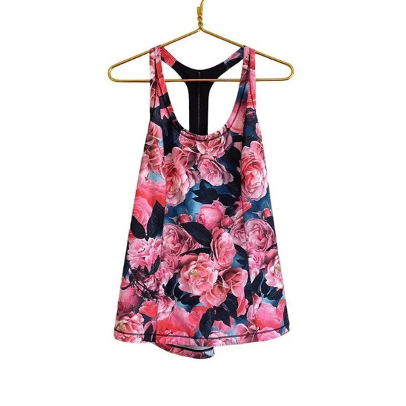 Lululemon Secret Garden Lightened Up Singlet Women's 8 - Picture 1 of 2
